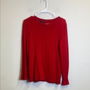 Talbots Small Women’s Vibrant Red Knit Top